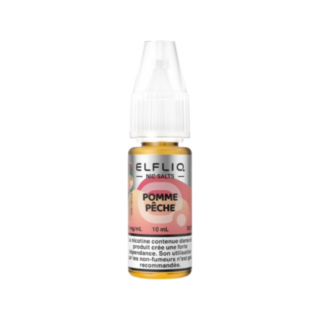 Pomme Pêche Nic Salt Elfliq Elfbar 10ml