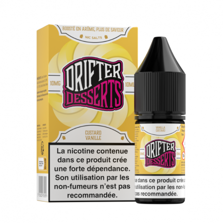 Custard Vanille Nic Salt Desserts Salts Drifter 10ml