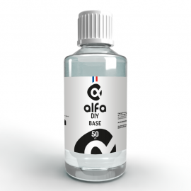 Base 250ml 50/50 00mg Alfa DIY