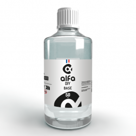 Base 500ml 50/50 00mg Alfa DIY