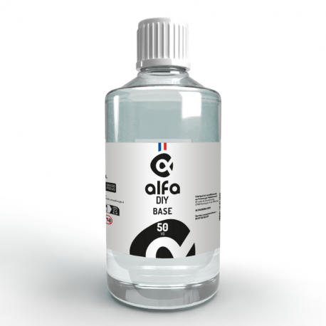 Base 500ml 50/50 00mg Alfa DIY