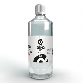 Base 1000ml 50/50 00mg Alfa DIY