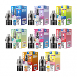 Cartouche Shisha Plus vide + 10ml 20mg Fighter Fuel x JNR