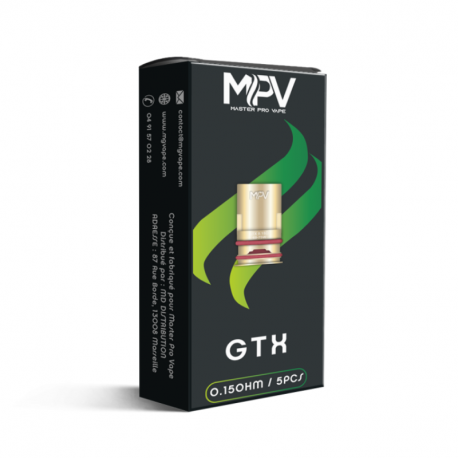 Pack de 5 résistances Serie GTX MPV