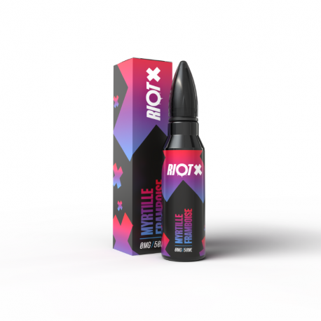 Myrtille Framboise Riot 50ml