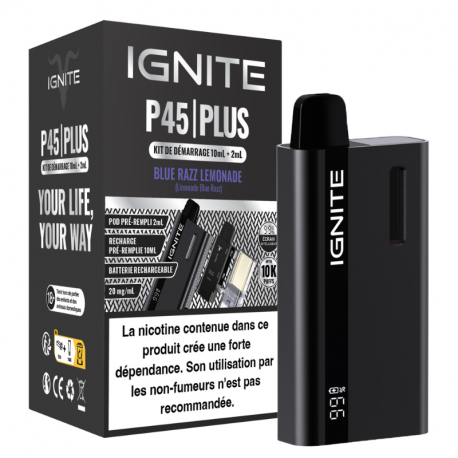 Kit P45 Plus 10K 850mah 10+2ml 20mg Ignite