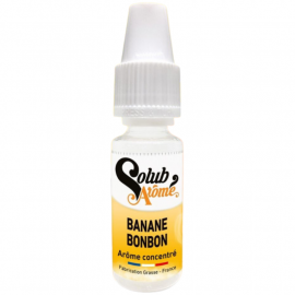 Banane Bonbon Concentré Solubarôme 10ml
