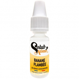 Banane Flambée Concentré Solubarôme 10ml