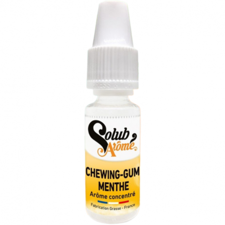Chewing-Gum Menthe Concentré Solubarôme 10ml