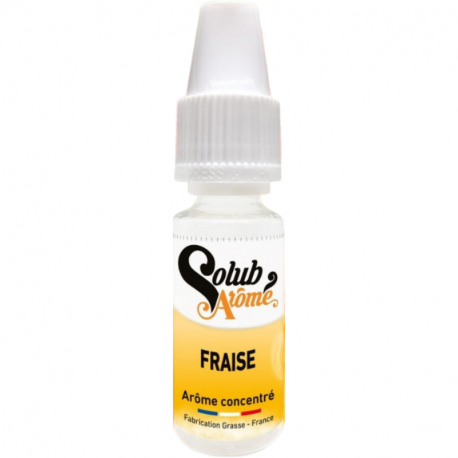 Fraise Concentré Solubarôme 10ml
