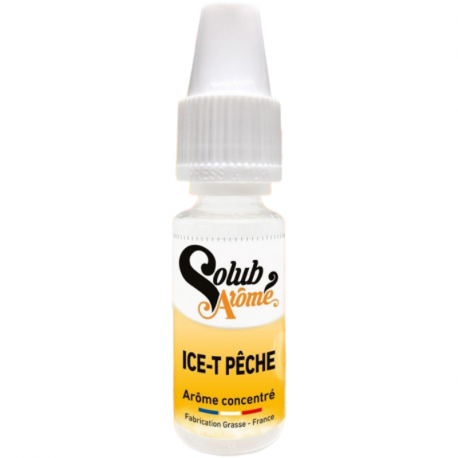Ice-T Pêche Concentré Solubarôme 10ml