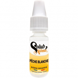 Pêche Blanche Concentré Solubarôme 10ml