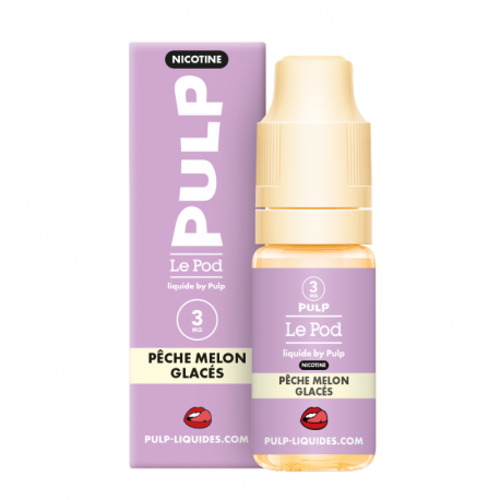 Pêche Melon Glacés Le Pod Liquide Pulp 10ml