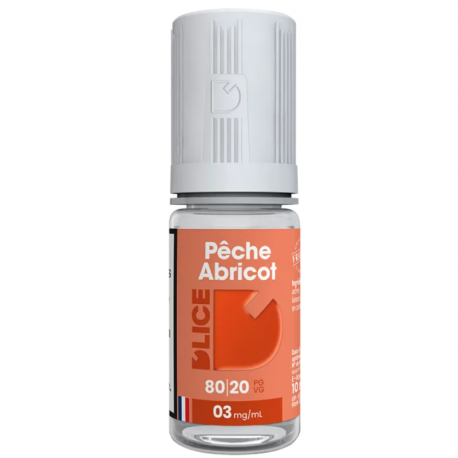 Pêche Abricot DLICE 10ml