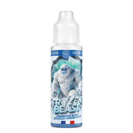 Framboise Bleue Myrtille Cerise Noire Frozen Beast 50ml