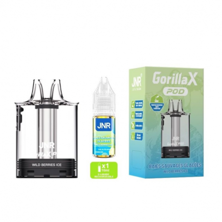 Cartouche Gorilla X Vide + 10ml 20mg JNR