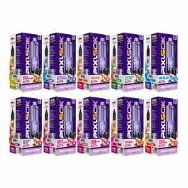 Kit PIXL 50K 850mah 20ml (2x10ml 20mg) Noir Sidéral PIXL