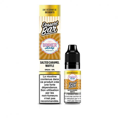 Salted Caramel Waffle Dessert Bar Dinner Lady 10ml
