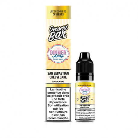San Sebastian Cheesecake Dessert Bar Dinner Lady 10ml