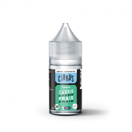 Cassis Frais Concentré Cirkus Frais By VDLV 30ml