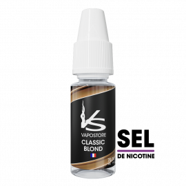 Classic Blond Nic Salt Vapostore 10ml