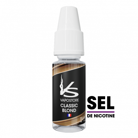 Classic Blond Nic Salt Vapostore 10ml
