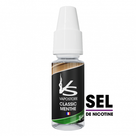 Classic Menthe Nic Salt Vapostore 10ml