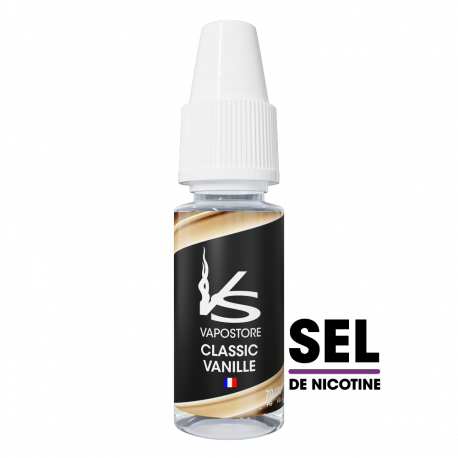 Classic Vanille Nic Salt Vapostore 10ml
