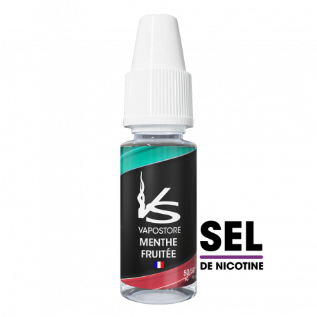 Menthe Fruitée Nic Salt Vapostore 10ml