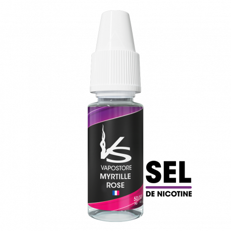 Myrtille Rose Nic Salt Vapostore 10ml
