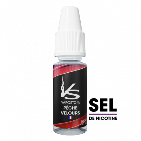 Pêche Velours Nic Salt Vapostore 10ml