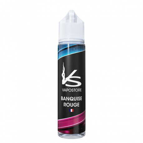 Banquise Rouge Vapostore 50ml 00mg - Vapostore