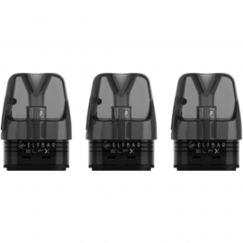 Pack de 3 Pods 2ml + résistance Elfx Elfbar