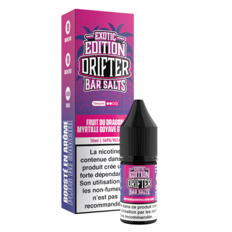 Fruit du Dragon Myrtille Goyave Glacés Exotic Edition Bar Salts Drifter 10ml