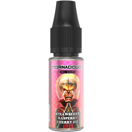 Strawberry Raspberry Cherry Ice Nic Salts Tornadoliq Gobar 10ml