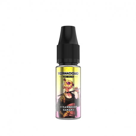 Strawberry Banana Nic Salts Tornadoliq Gobar 10ml