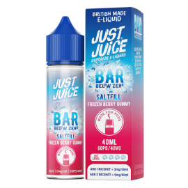 Frozen Berry Gummy Bar Below Zero Saltfill Just Juice 40ml
