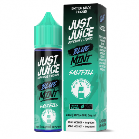Blue Mint Saltfill Just Juice 40ml