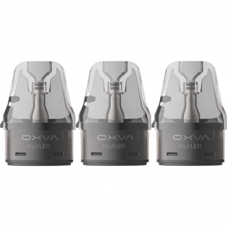 Pack de 3 Pods Dual Mesh 4ml + résistance Nexlim (Unitech 3.0) Oxva