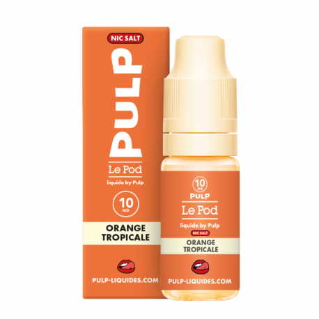 Orange Tropicale Nic Salt Le Pod Liquide Pulp 10ml