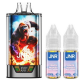 Kit Gorilla X 43000 1000mah 15ml (2x10ml 10mg) JNR