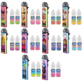 Kit Jpuff 47000 900mah 10ml (+ 2 x 10ml 20mg)
