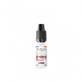 Pomme Pêche Nic Salt Elfliq Made In France 10ml