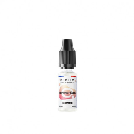 Pomme Pêche Nic Salt Elfliq Made In France 10ml
