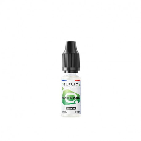 Menthe Verte Nic Salt Elfliq Made In France 10ml