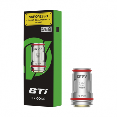 Pack de 5 résistances Dual Mesh GTI Itank Vaporesso