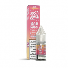 Vanille Fruitée Nic Salt Bar Nicsalt Just Juice 10ml