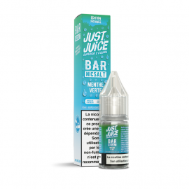 Menthe Verte Nic Salt Bar Nicsalt Just Juice 10ml