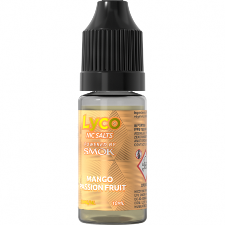 Mango Passion Fruit Lyco Nic Salts SMOK 10ml