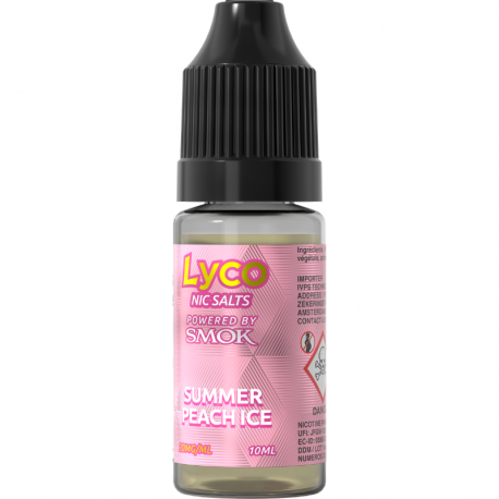 Summer Peach Ice Lyco Nic Salts SMOK 10ml